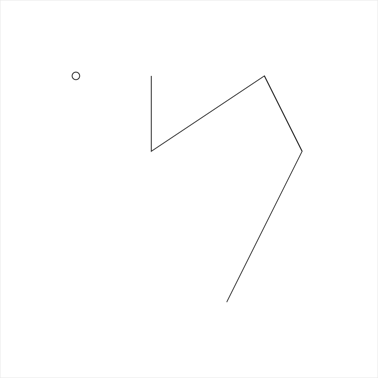 geometry / point-in-polyline